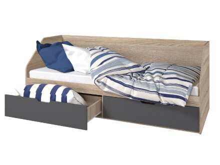 Кровать Анталия, графит 