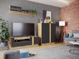 Полка навесная Modo (Модо), черный