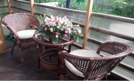 Стол журнальный круглый Пеланги 02/15 