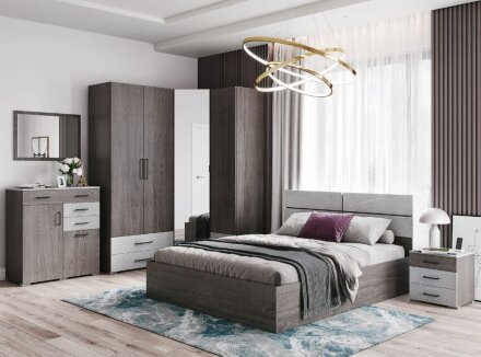 Кровать Теана, анкор темный 