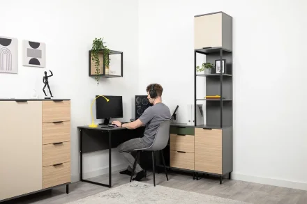 Стол 12.112 Марвэл, тёмно-серый 