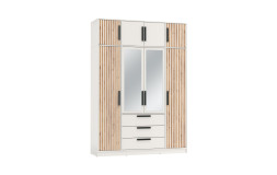 Шкаф 4-х дверный 83.07 Вегас, Белый