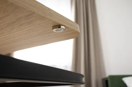 Стол журнальный 12.122 Марвэл, тёмно-серый 