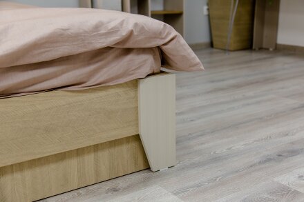 Кровать с мягкой спинкой Беатрис (подъемный механизм) 