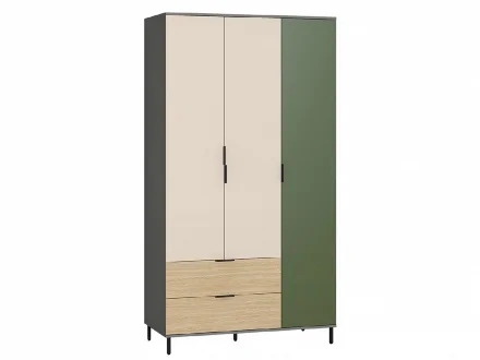 Шкаф 3-х створчатый 16.317.03 Марвэл, тёмно-серый 