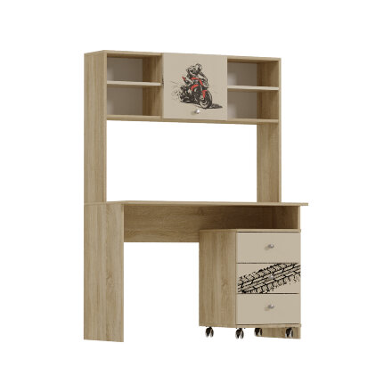 Стол письменный Форсаж, сонома 