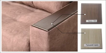 Диван Дакота-2 NEW с декором (независимый пружинный блок)  