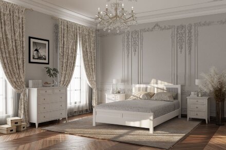 Комод 2 двери, 4 ящика Мэгги 