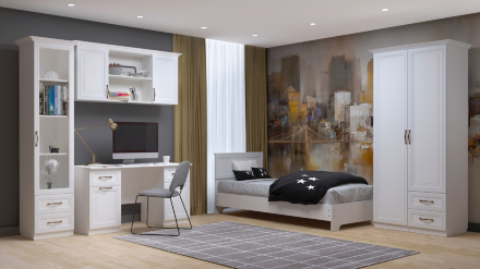 Шкаф комбинированный ШиК-13 (Уголок школьника 2) 