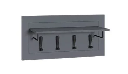 Вешалка Остин 15.12 серый графит 