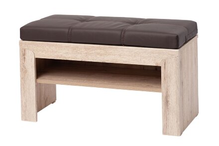 Тумба открытая с подушкой Соренто, дуб Бонифаций 