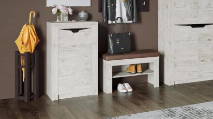 Тумба с дверцей и ящиком Соренто, дуб Бонифаций 