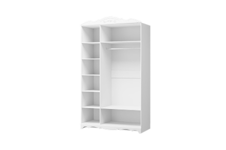 Шкаф 3-х дверный ШР-3 Лотос, Белый 