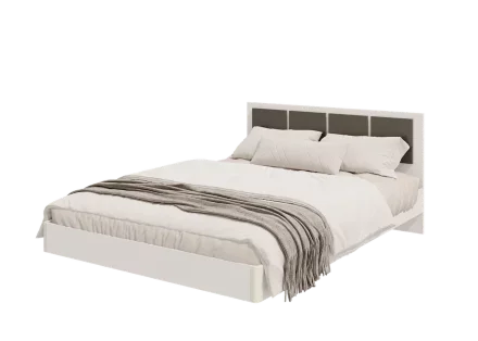 Кровать Парус, белый/Графит 