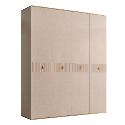 Шкаф 4 двери РМШ2/4(s) (без зеркал) Rimini Solo 