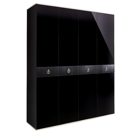 Шкаф 4 двери РМШ2/4(s) (без зеркал) Rimini Solo 