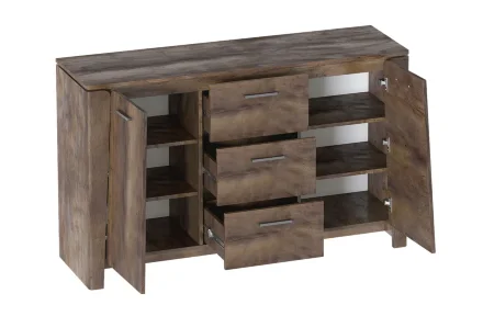 Тумба 2 двери 3 ящика Мальта, Таксония 