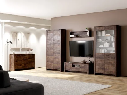 Тумба 2 двери 3 ящика Мальта, Таксония 