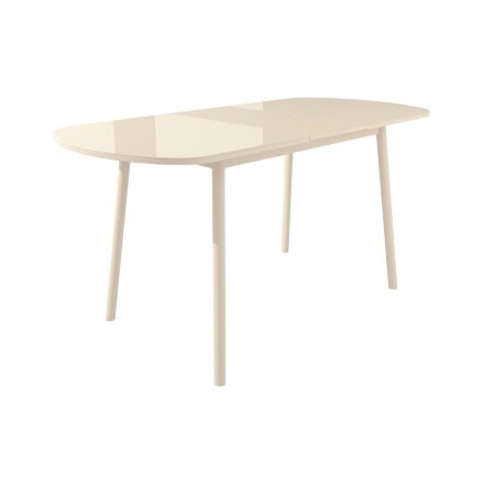 Стол раздвижной Мидел МИНИ, кремовый 