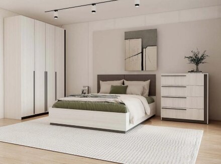 Кровать двуспальная с подъёмным механизмом Винтер 