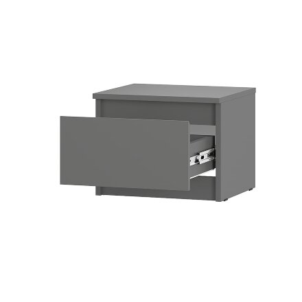 Тумба прикроватная Симпл, Графит 