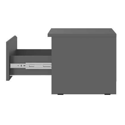 Тумба прикроватная Симпл, Графит 