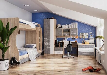 Шкаф Колибри Лофт 