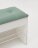 Тумба для обуви Лина, белый / мята 