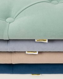 Тумба для обуви Лина, белый / мята