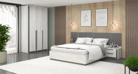 Тумба прикроватная с мягким элементом Винтер 