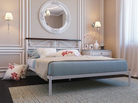 Кровать металлическая Эсмеральда 