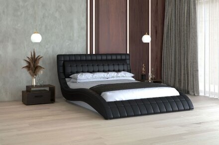 Кровать Виргиния, черный  
