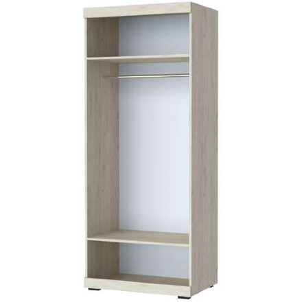 Шкаф ШС-800 Соната, Крафт белый - Антрацит 