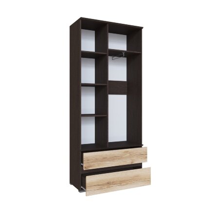 Шкаф Плейона, венге/дуб делано 