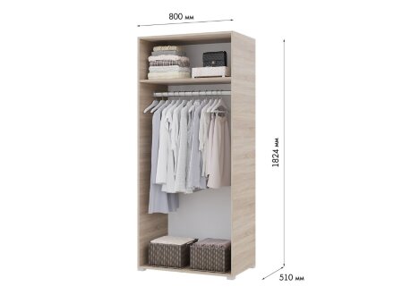 Шкаф 2х-створчатый Victor  